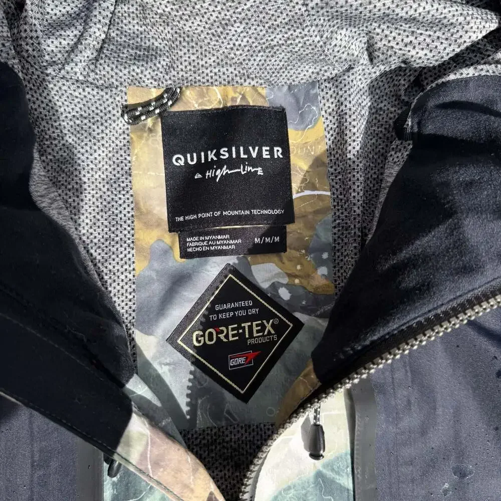 Quiksilver Highline Black Alder Gore-Tex Snowboard Jacket